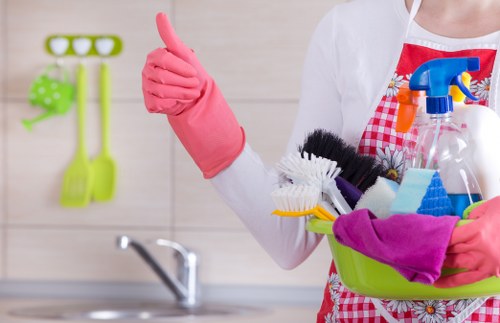 House cleaning service in Richmond upon Thames preparing a spotless interior