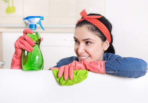Experienced carpet cleaning team in Richmonduponthames refreshing office carpets